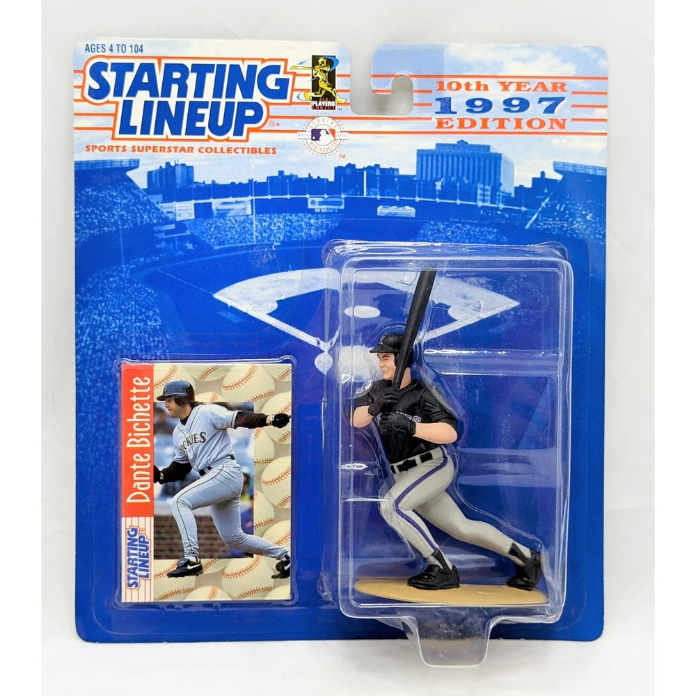 1996 Starting Lineup Dante Bichette Colorado Rockies Baseball Figure